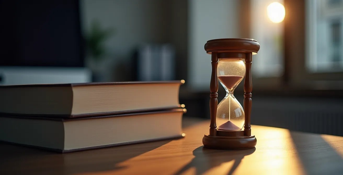 Symbolische Darstellung der bedingten Geldstrafe mit Bewährungszeit im Schweizer Recht