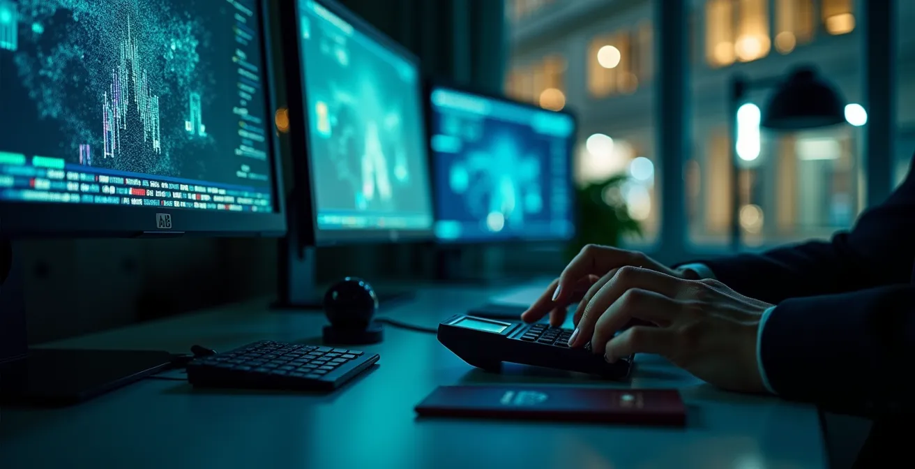 Moderne digitale Vermögensverschiebung mit Kryptowährungen und internationaler Rechtshilfe